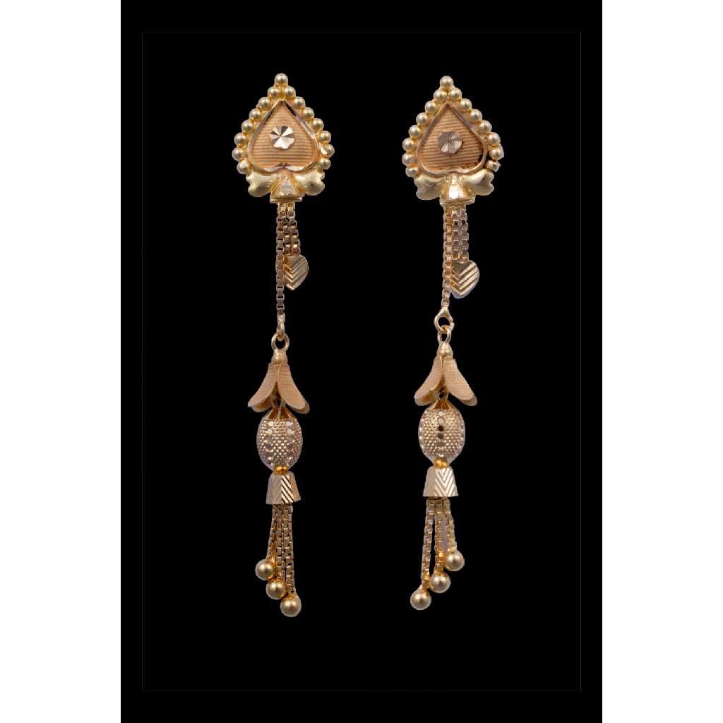 Antique 18KT Gold Ladies Earrings