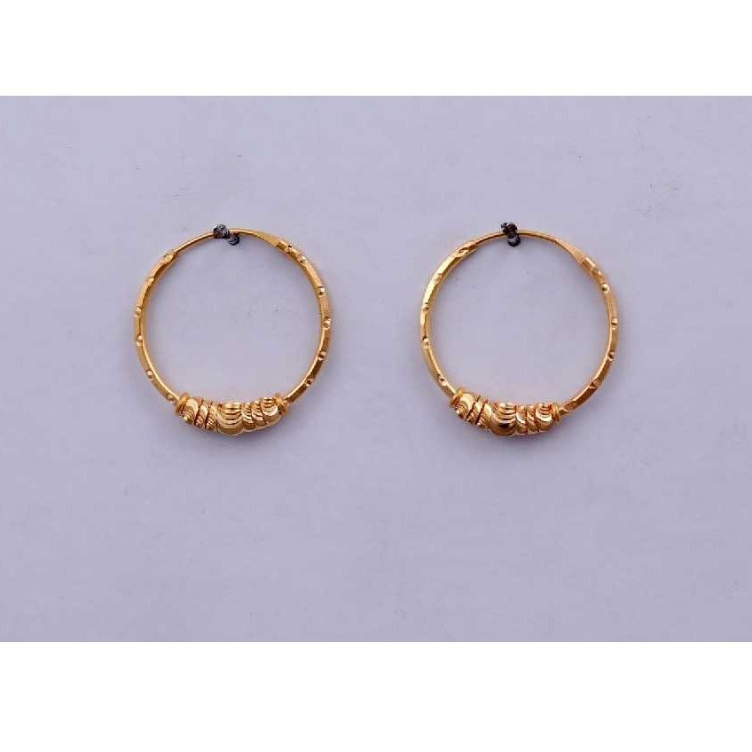 18KT Gold Plain  Bali