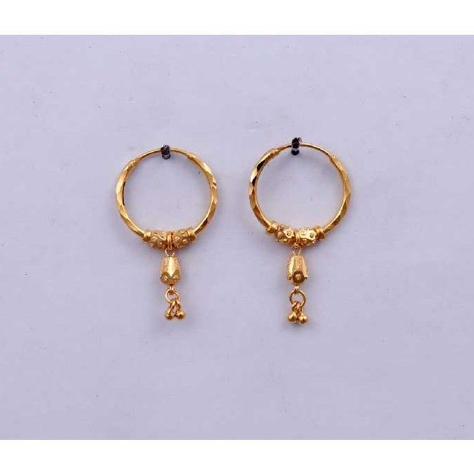 18KT Gold Light Weight Bali