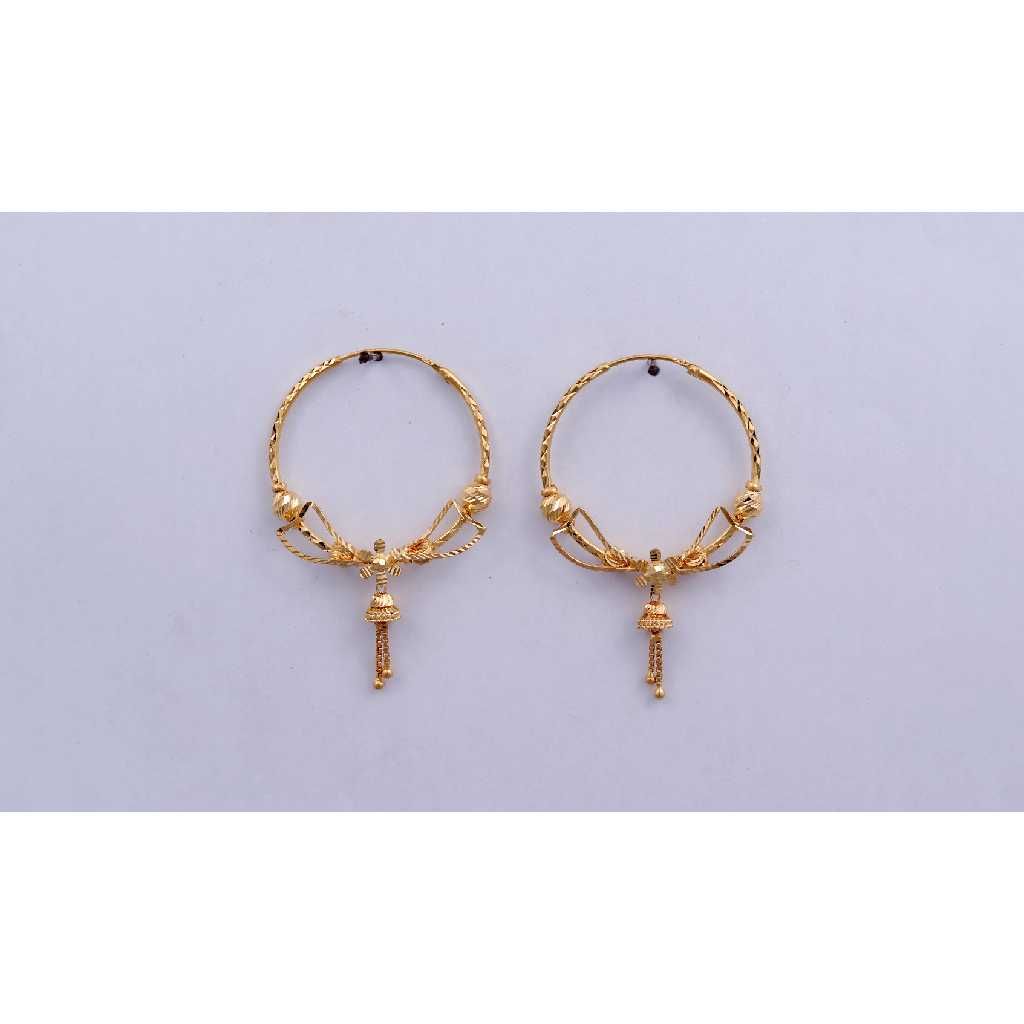 18KT Gold CNC Modern Vertical Bali