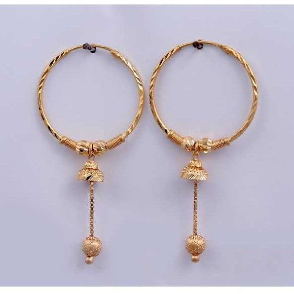 18KT Gold CNC Vertical Bali