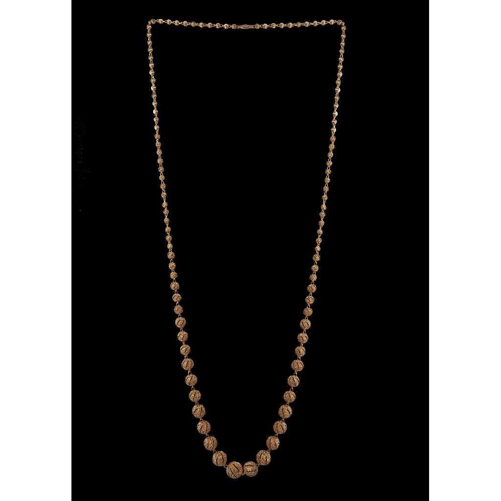 18KT Gold Modern Mala- Kanthi - Image 2