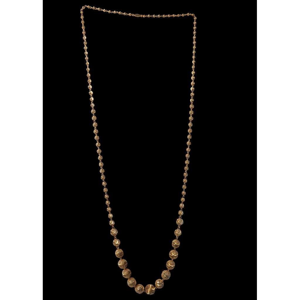 18KT Gold Modern Mala- Kanthi