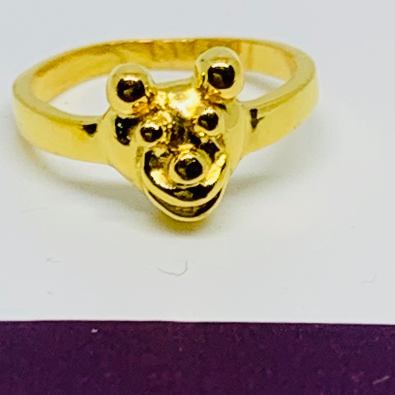916 Gold Plain Casting Baby Rings
