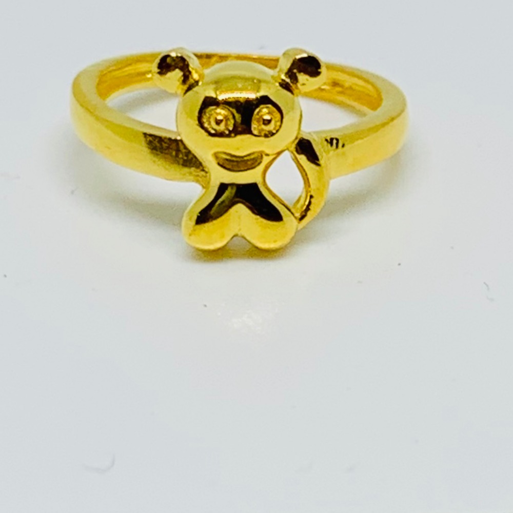 916 Gold Plain Casting Baby Rings