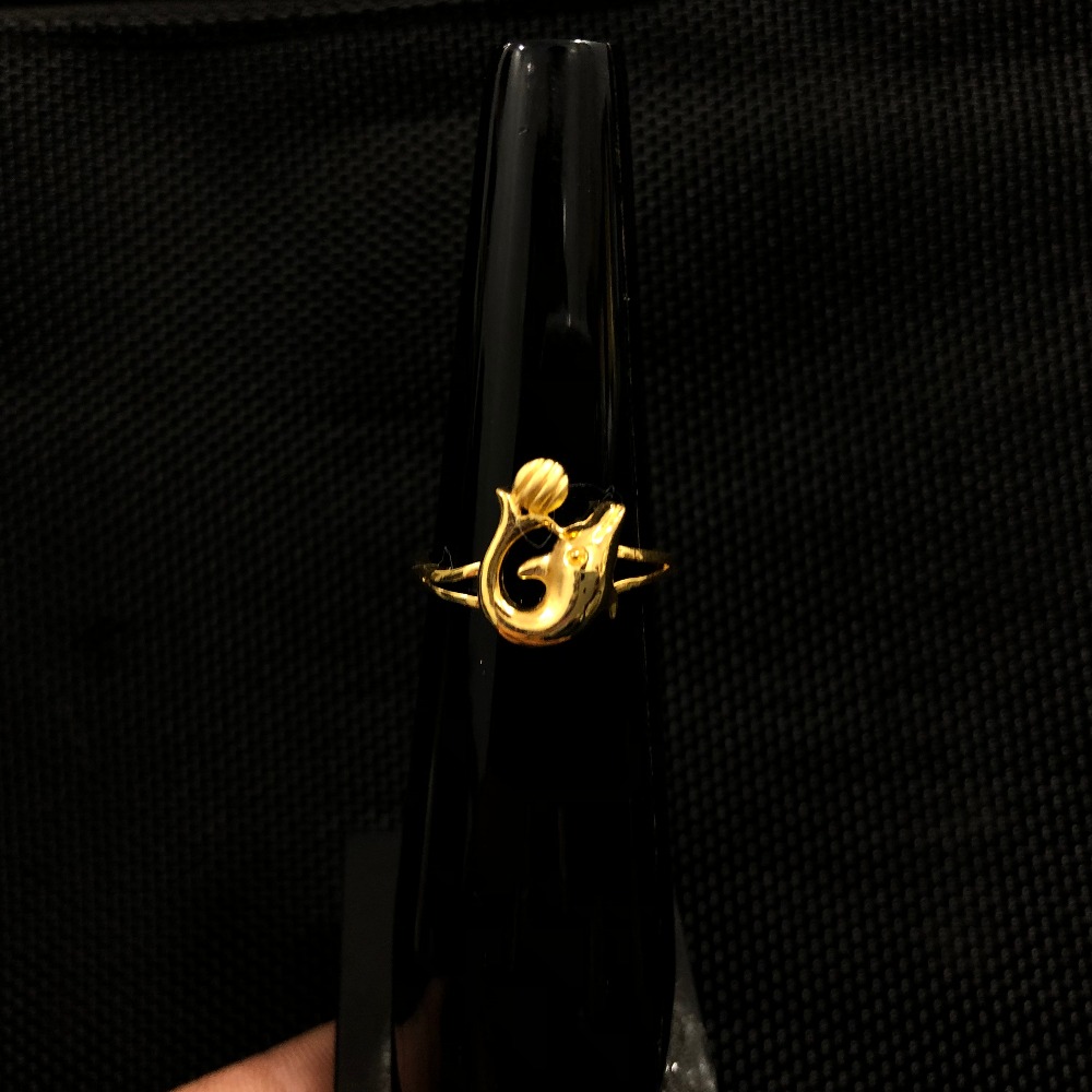 22Kt Gold Stylish Ladies Ring KDJ-R027