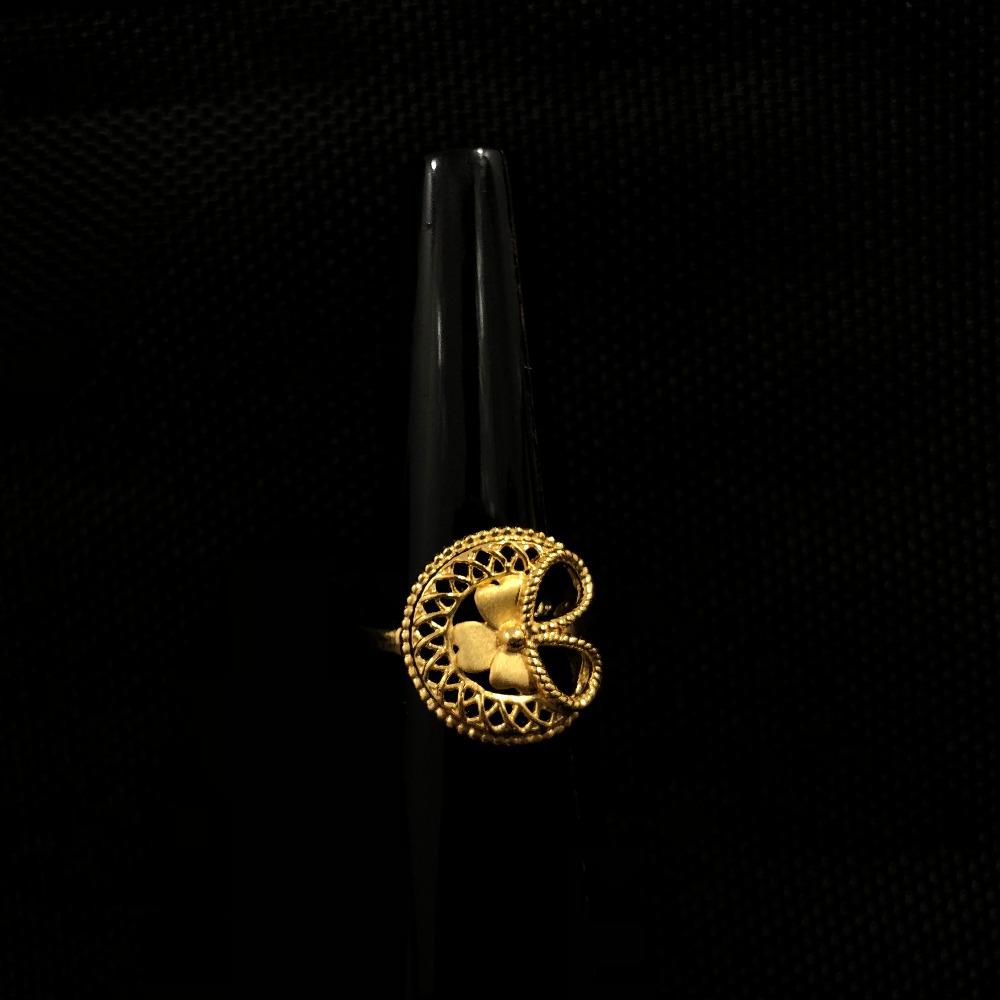 916 Gold Designer Ring For Women KDJ-R025