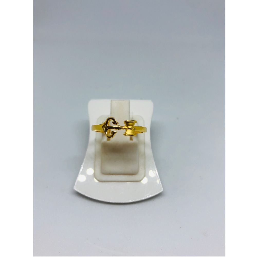 916 Gold Attractive Ladies Ring For Men KDJ-R014
