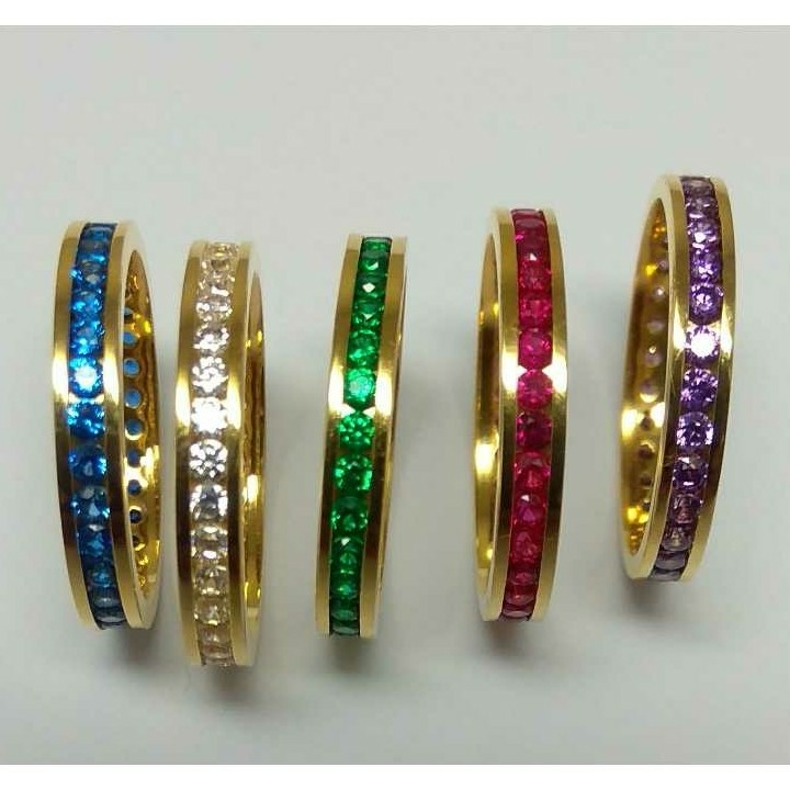 22KT CZ Ring