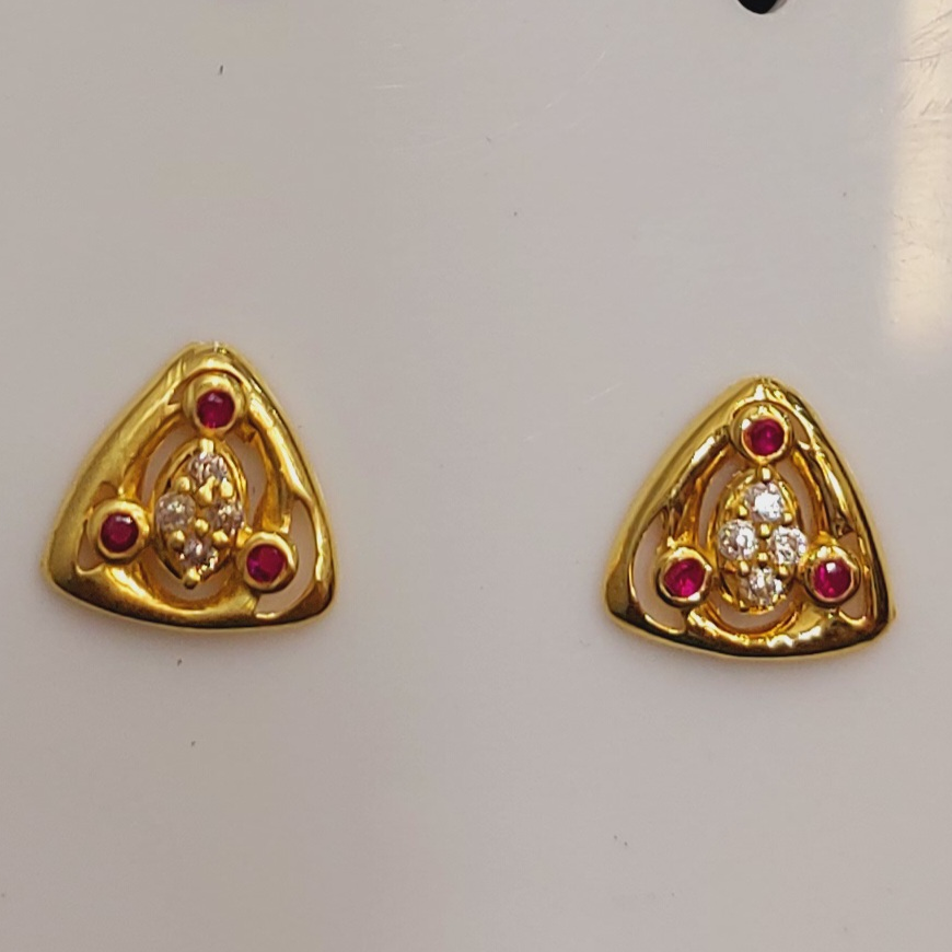 18k Gold fancy tops