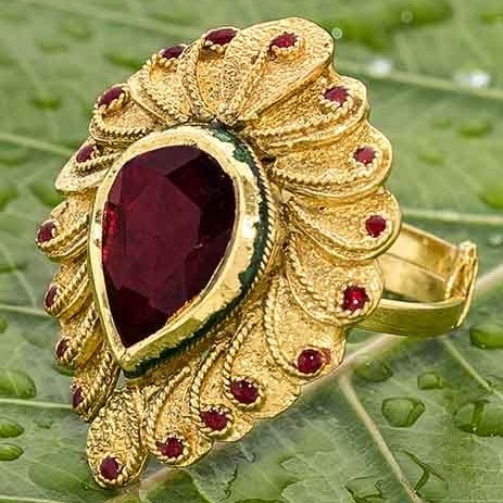antique ring 916