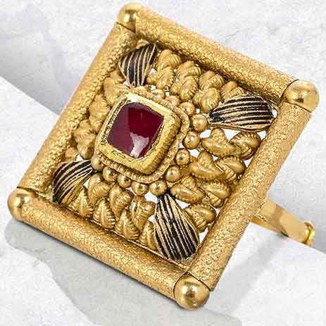 antique ring 916