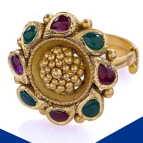 antique ring 916