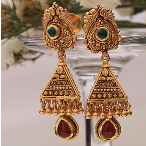 antique earring 916/