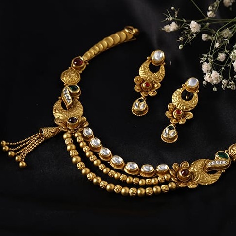 Antique Necklace Set 916