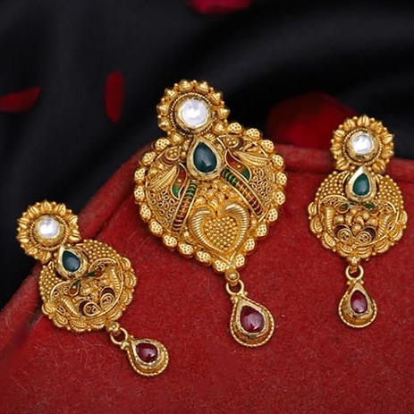 antique pendant set 916