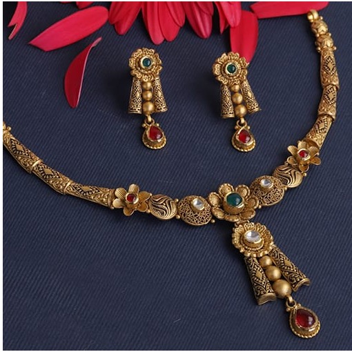 Antique Necklace Set 916.