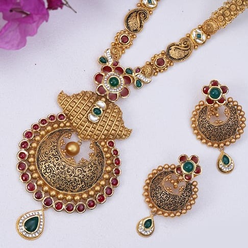 Antique Necklace Set 916