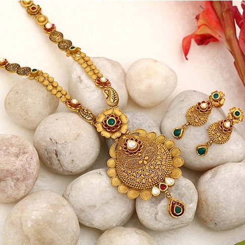 Antique Necklace Set 916