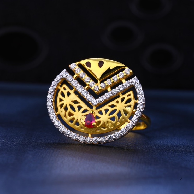 Ladies Ring Cz 916