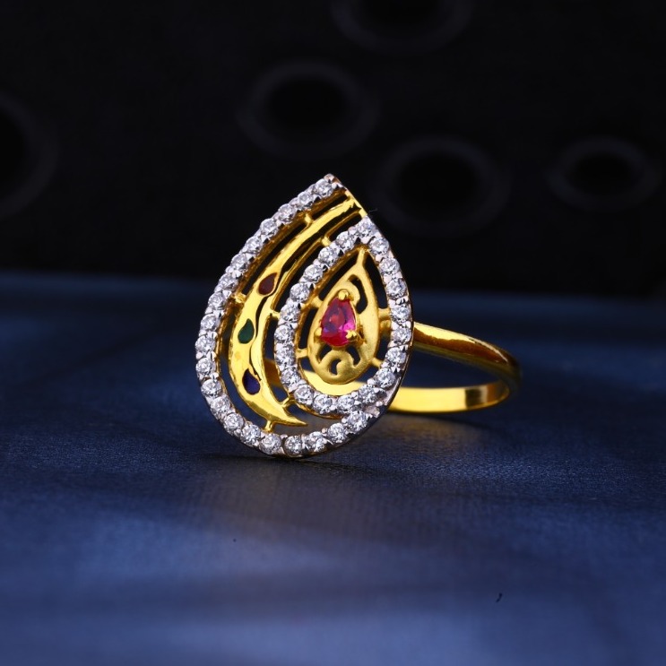 Ladies Ring Cz 916
