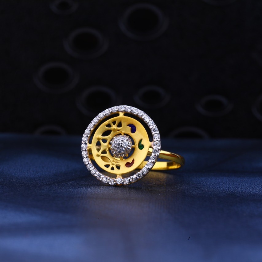 Ladies ring 916 cz