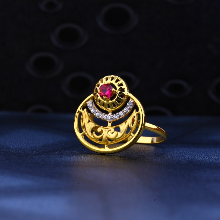 Ladies ring 916 cz