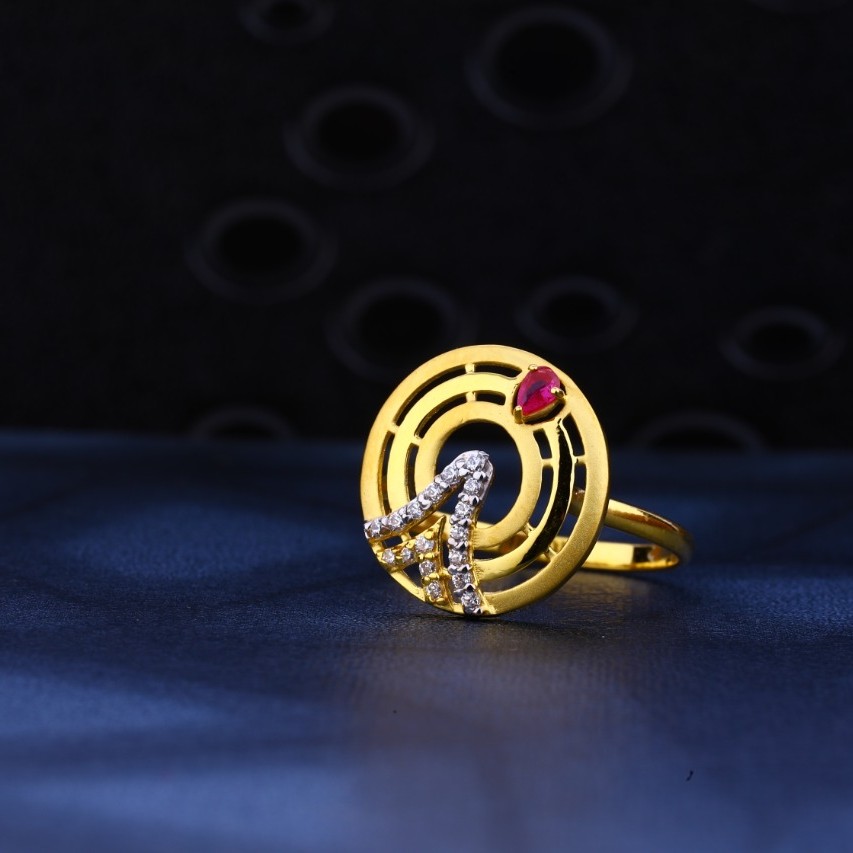 Ladies ring 916 cz