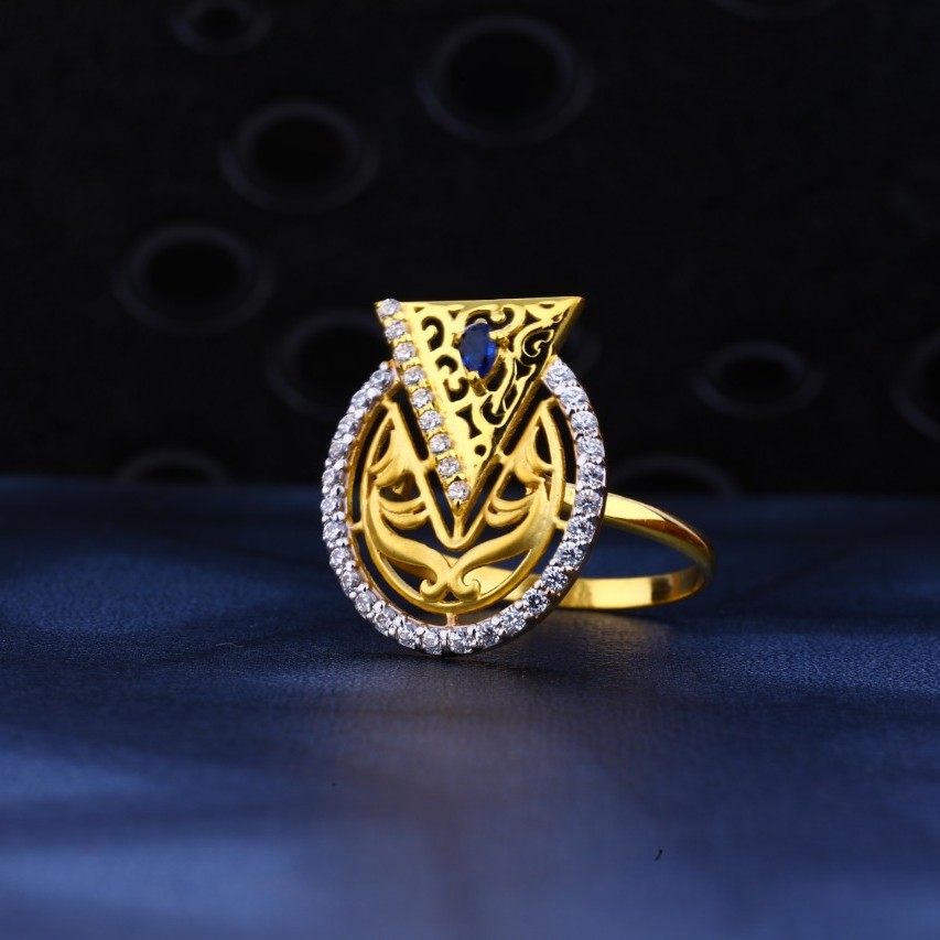 Ladies ring 916 cz