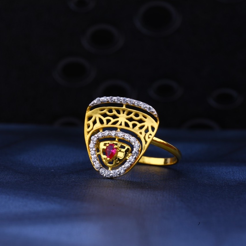 Ladies ring 916 cz