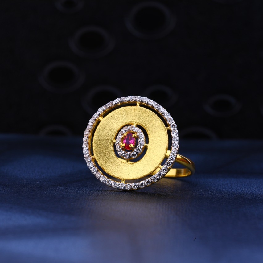 Ladies ring 916 cz