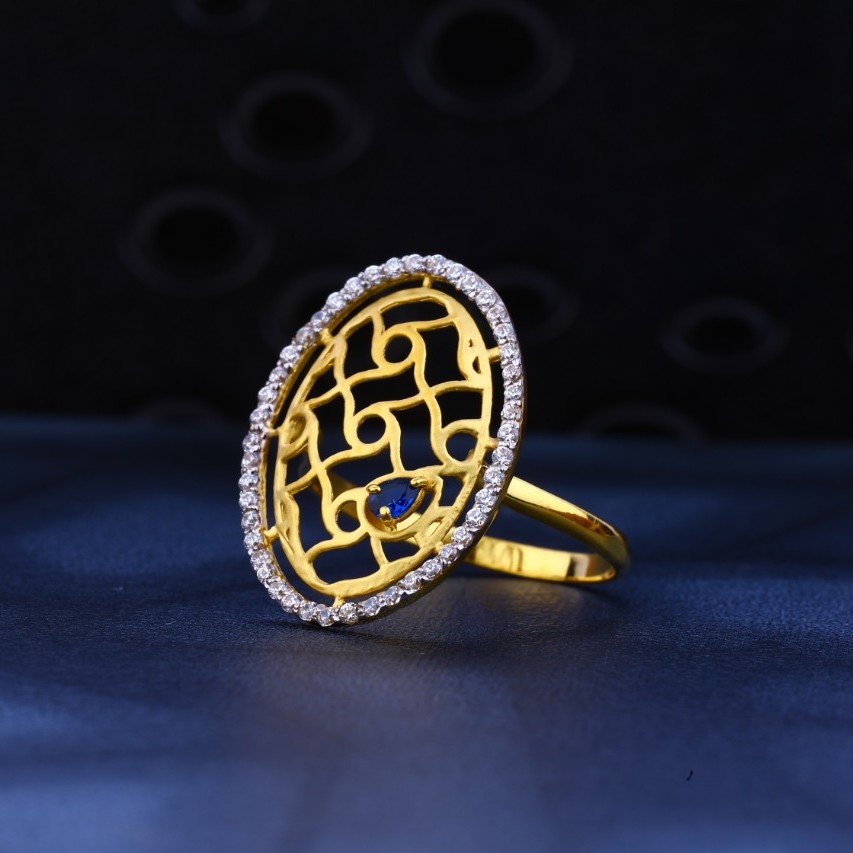 Ladies ring 916 cz