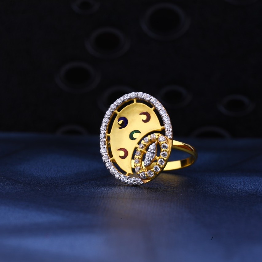 Ladies ring 916 cz
