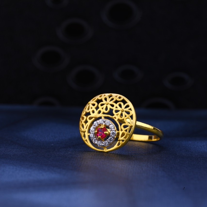 Ladies ring 916 cz