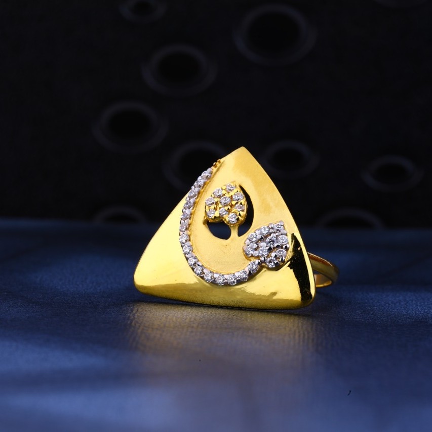 Ladies ring 916 cz