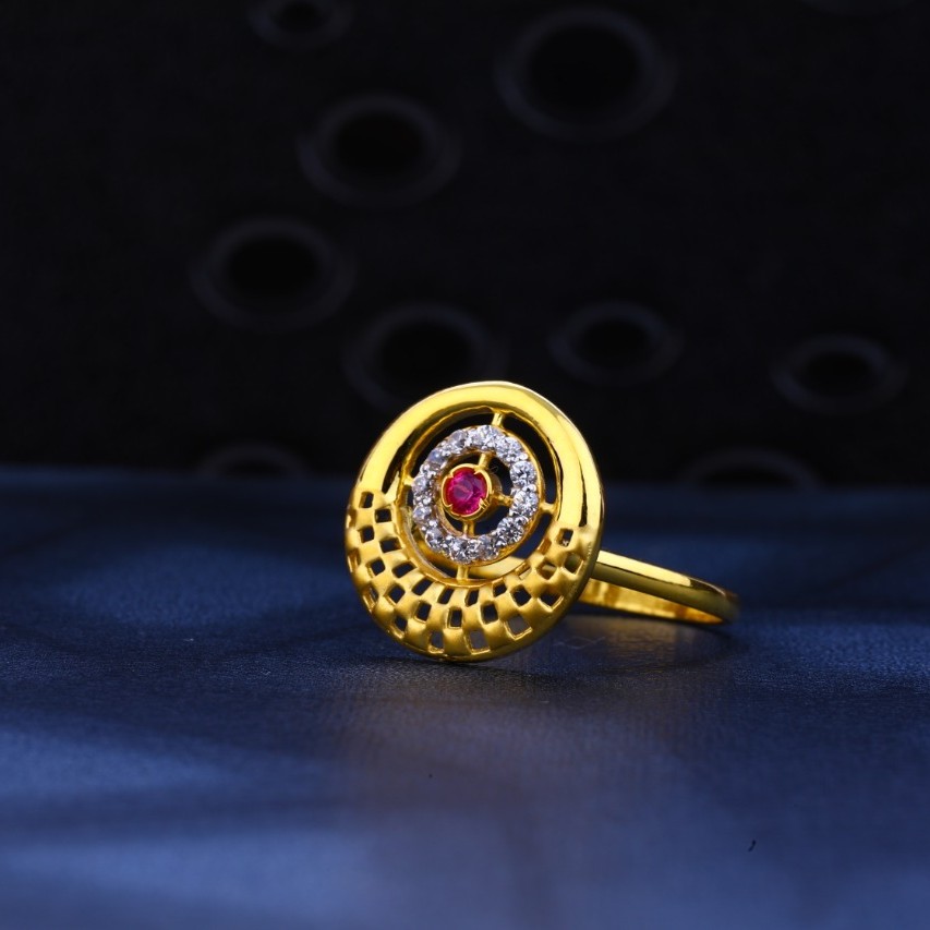 Ladies ring 916 cz