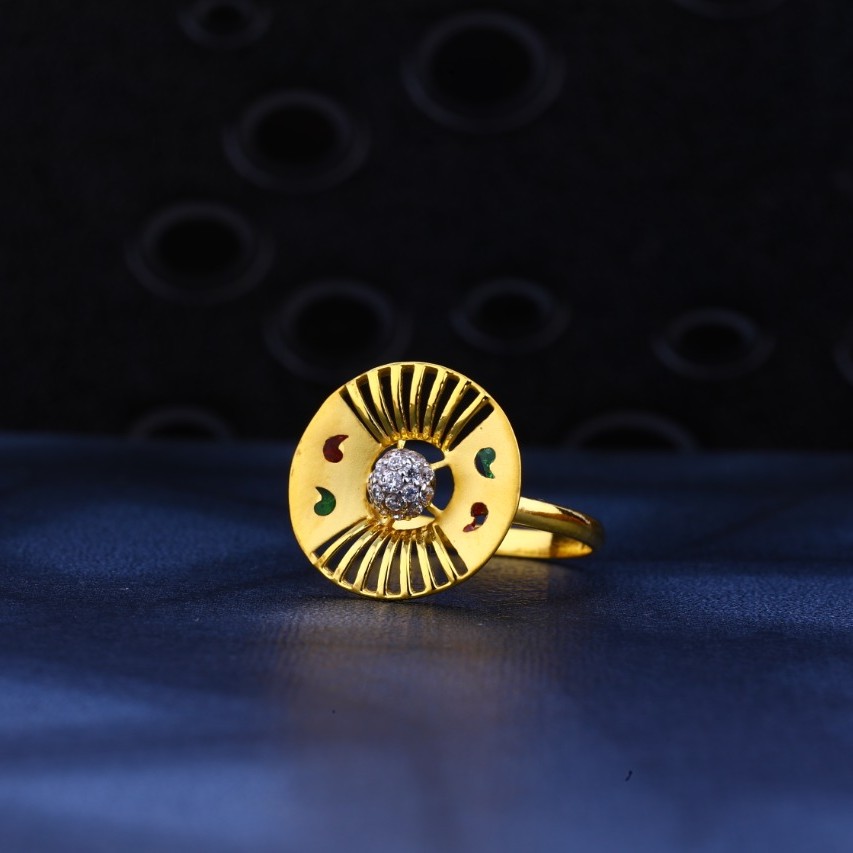 Ladies ring 916 cz