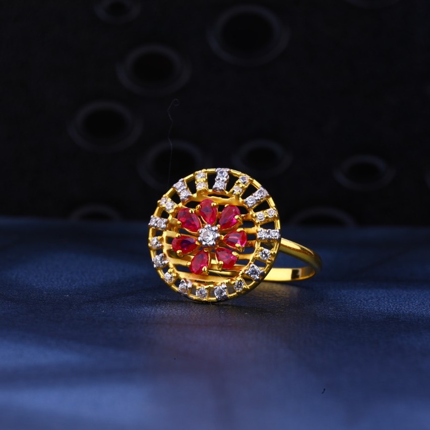 Ladies ring 916 cz