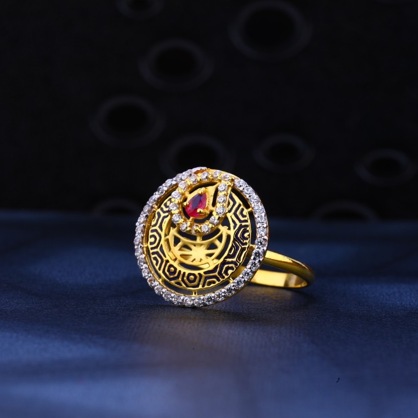 Ladies ring 916 cz