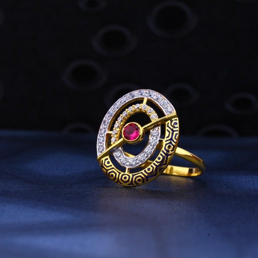 Ladies ring 916 cz