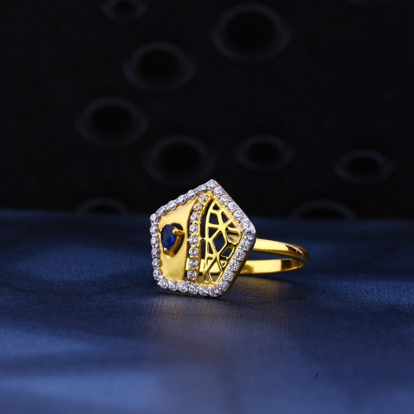 Ladies ring 916 cz