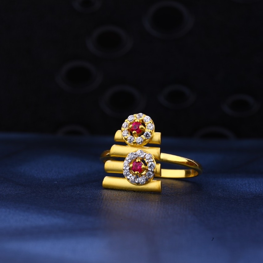 Ladies ring 916 cz