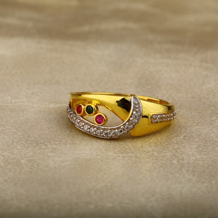 Ladies ring 916 cz