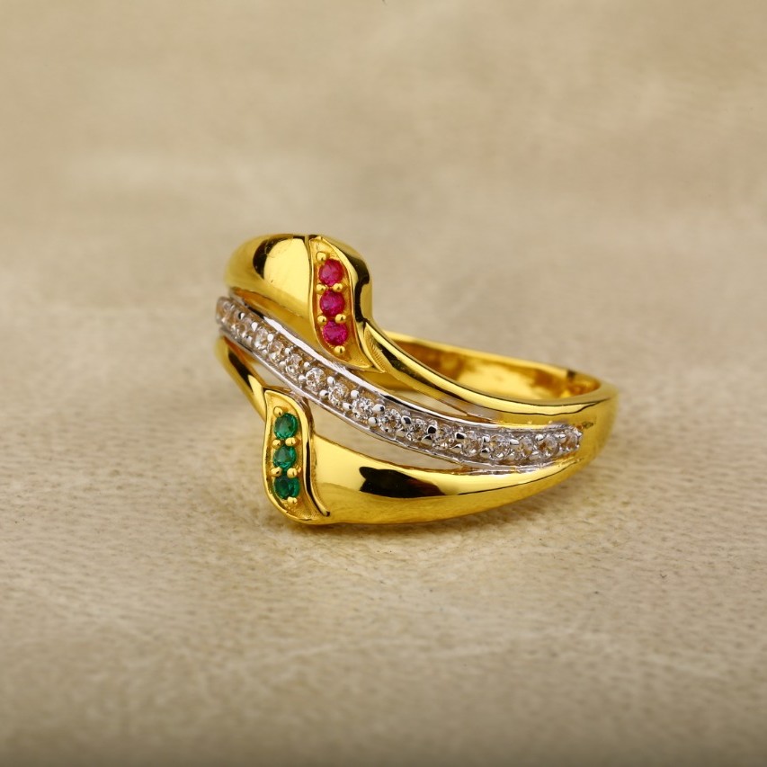 Ladies ring 916 cz