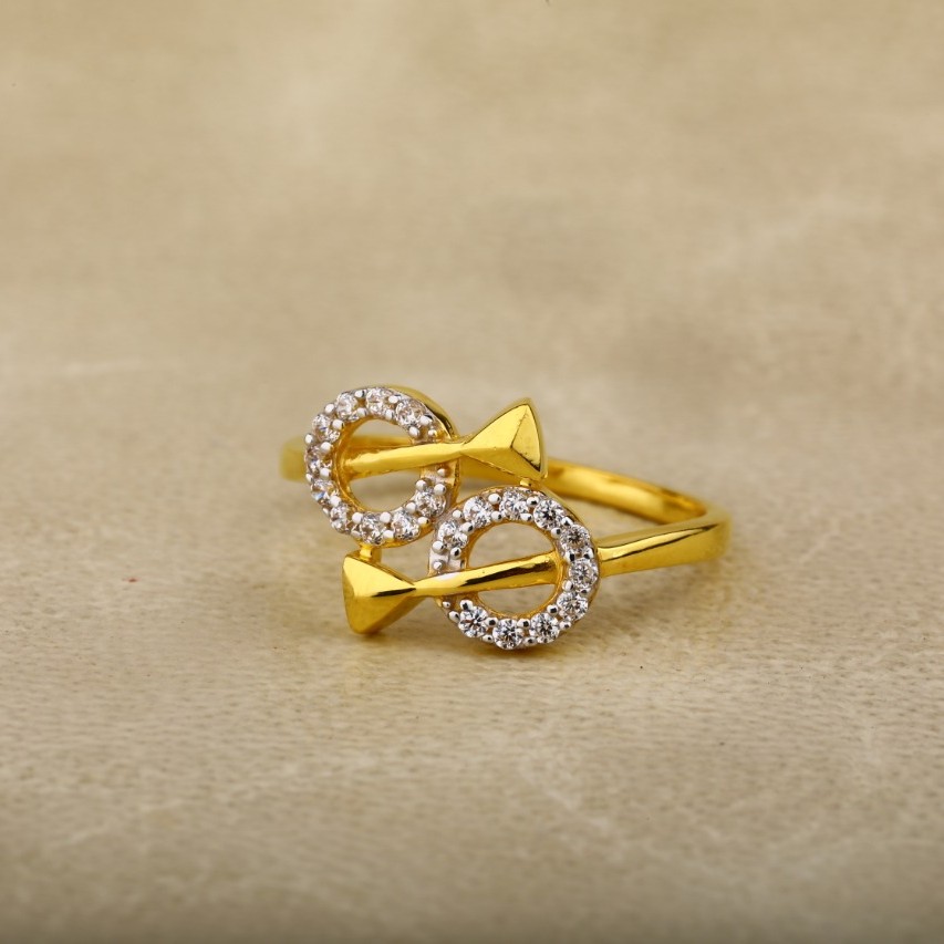 Ladies ring 916 cz