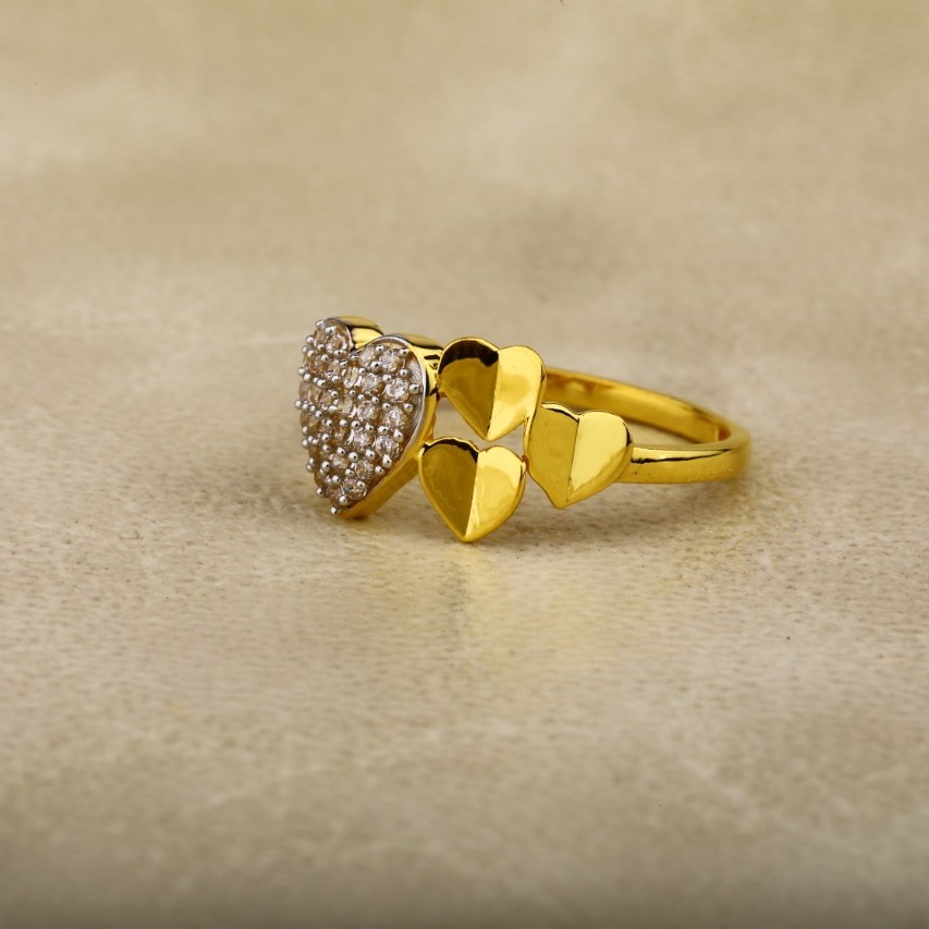 Ladies ring 916 cz