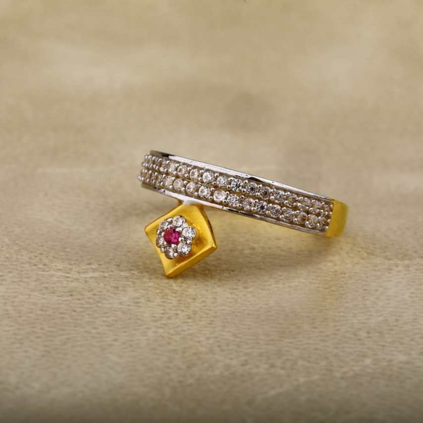 Ladies ring 916 cz