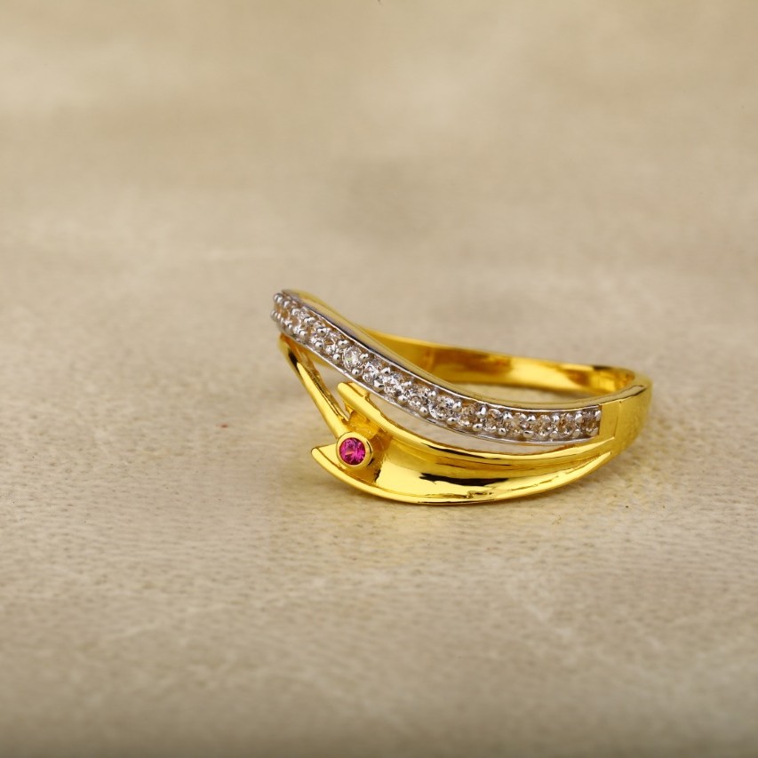 Ladies ring 916 cz