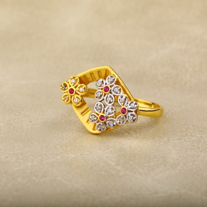 Ladies ring 916 cz