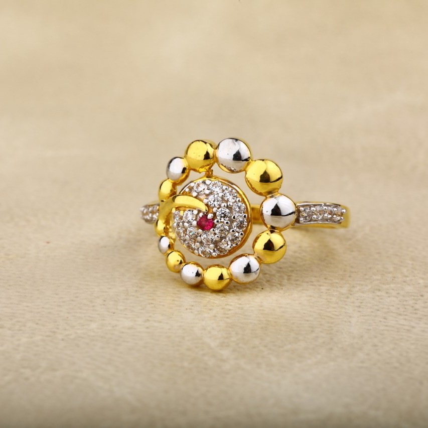 Ladies ring 916 cz
